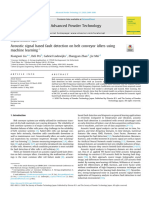 Acoustic Signal Based Fault Detection On Belt Conveyor Idlers Using Machine Learning