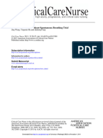 Extubation With or Without Spontaneous Breathing Trial