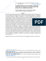 A Review of The Strengthening of The Nigeria Consumer Protection Framework Via Judicial Activism Within The Hospitality and Tourism Businesses