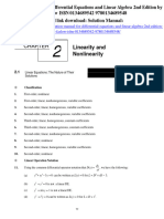 Linearity and Nonlinearity