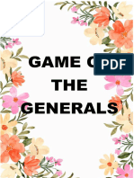 Game of THE Generals