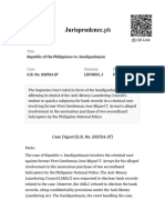 AMLA - Case Digest - G.R. No. 232724-27 - Republic of The Philippines vs. Sandiganbayan