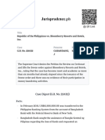 AUTHORITY TO FREEZE - Case Digest - G.R. No. 224112 - Republic of The Philippines vs. Bloomberry Resort