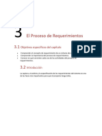 El Proceso de Requerimientos