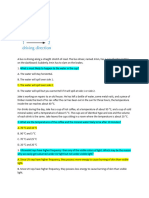 Earth Science Physical Science Questions