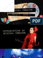 Musical Theatre - Module I - Lesson 01