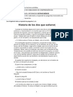 Prueba de Habilidades de Comprensión Dia Nivel Intermedio Octavo Básico