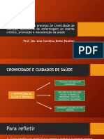 Aula 1 - Relações Humanas Ao Processo de Cronicidade de Doenças PDF