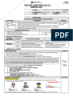 Sesion de Aprendizaje N°1 - 2023 - Ciclo Vii - Unit 3