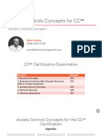 Access Control Concepts Slides