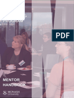 Alumni To Student Mentoring Program - 2023 Mentor Handbook