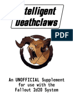 Intelligent Deathclaws - An Unofficial Supplement For Fallout 2d20 (v1.1)