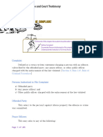 Chapter 1 - Filing or Initiation of Complaint