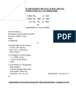 Amendment Petition Filed by The Petitioner