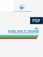 Hlurb-Br 871 2011 Rules of Procedure