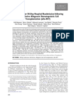 Risk Factors For 30-Day Hospital Readmission Following