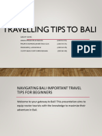 Travelling Tips in Bali