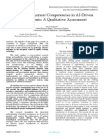 Project Management Competencies in AI-Driven Environments: A Qualitative Assessment