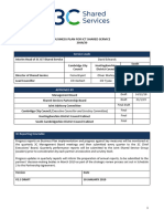 ICT Shared Service Business Plan