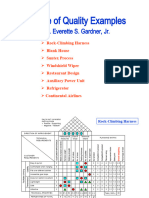 HOQ Examples