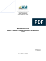 Módulo Ii Modulos y Funciones Vinculadas A Los Procesos de Control