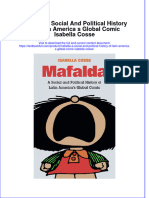 PDF Mafalda A Social and Political History of Latin America S Global Comic Isabella Cosse Ebook Full Chapter