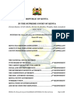 SC. Petition No. E004 of 2023 As Consolidated With E002 of 2023 KTGA 2 Others Vs NSSF Board of Trustees 13 Others