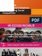 Government Programs and Initiatives in Addressing Social Inequalities