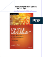 (Download PDF) Fair Value Measurement Third Edition Mark L Zyla Online Ebook All Chapter PDF