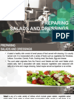 Preparing Salads and Dressings