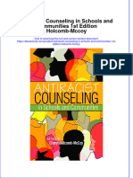 Antiracist Counseling in Schools and Communities 1St Edition Holcomb Mccoy Online Ebook Texxtbook Full Chapter PDF