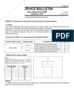 Denso Procedure For Servicing 2 Nozzles Injectors