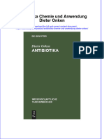 PDF of Antibiotika Chemie Und Anwendung Dieter Onken Full Chapter Ebook