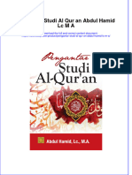PDF of Pengantar Studi Al Qur An Abdul Hamid LC M A Full Chapter Ebook