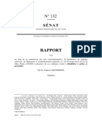 Rapport: Sénat