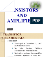 Transistors and Amplifiers Edited