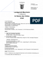 2009-02-27 Original German IPCom V HTC Ruling (LG Mannheim)