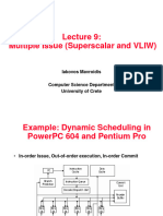 Lec9 Multiple Issue Processors