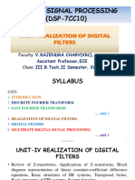 DSP Direct, Indirect, Cascade, Parallel Forms