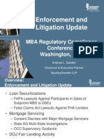 Enforcement and Litigation Update: MBA Regulatory Compliance Conference Washington, D.C