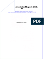 (Download PDF) Democratisation in The Maghreb J N C Hill Full Chapter PDF