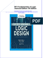 Fundamentals of Logic Design Enhanced Edition 7Th Edition Full Chapter PDF