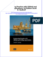 Engineering Practice With Oilfield and Drilling Applications 1St Edition Scott D Sudhoff Full Chapter PDF