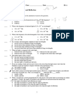 CP Physics Chapter 14 Light and Reflection PDF 3