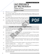 Electric Charge and Field