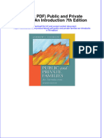 Full Download PDF of (Ebook PDF) Public and Private Families An Introduction 7th Edition All Chapter