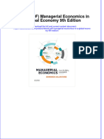 Full Download PDF of (Ebook PDF) Managerial Economics in A Global Economy 9th Edition All Chapter