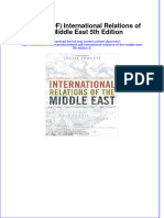Full Download PDF of (Ebook PDF) International Relations of The Middle East 5th Edition All Chapter