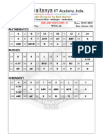 02-07-2023 - SR - Super60 - NUCLEUS - BT - Jee-Adv (2022-P1) - WTA-45 - Key & Sol's