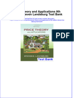 Full Download PDF of Price Theory and Applications 9th Edition Steven Landsburg Test Bank All Chapter